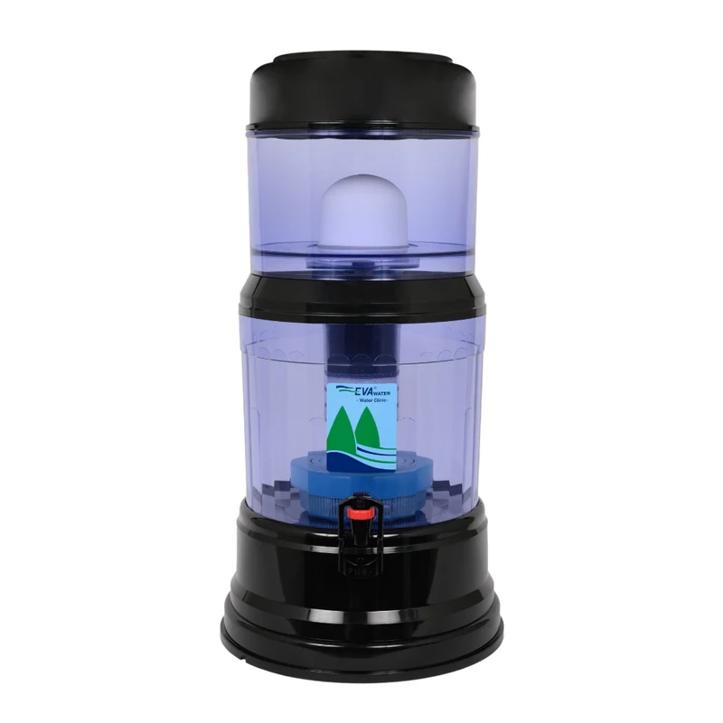 Fontaine EVA BEP 12 L noire – Avec kit magnétique