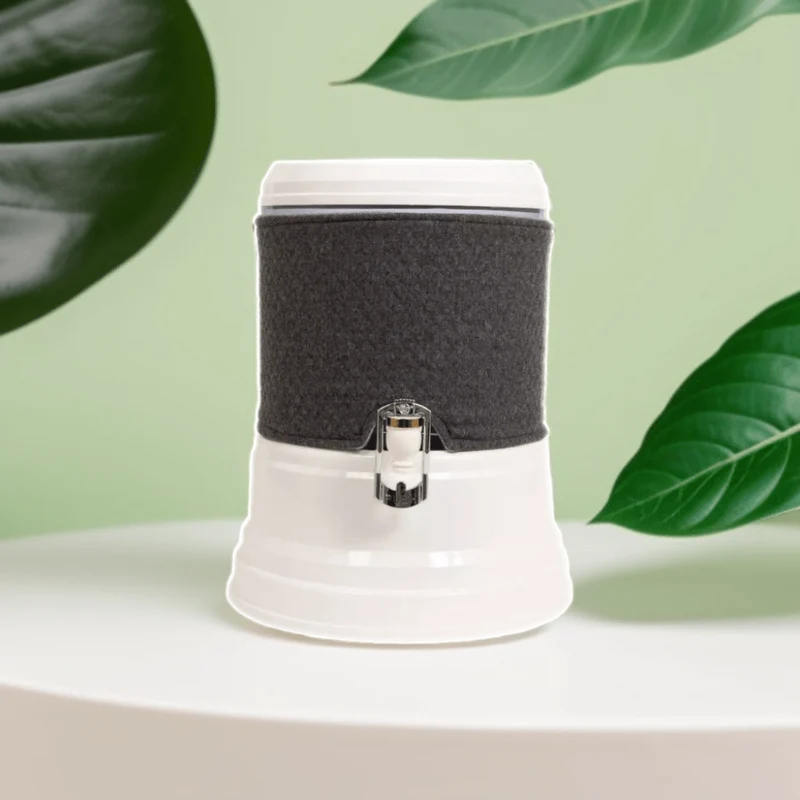 Housse de cuve inférieure EVA 7 L verre ou plastique – Gris foncé et gris clair