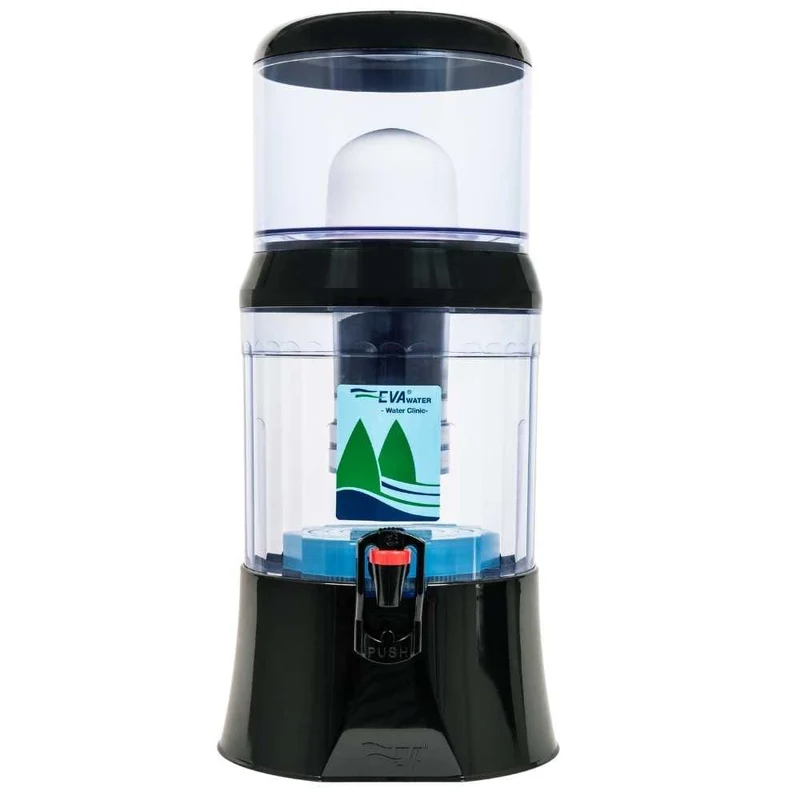 Fontaine EVA PLC 7 L noire – Sans système magnétique
