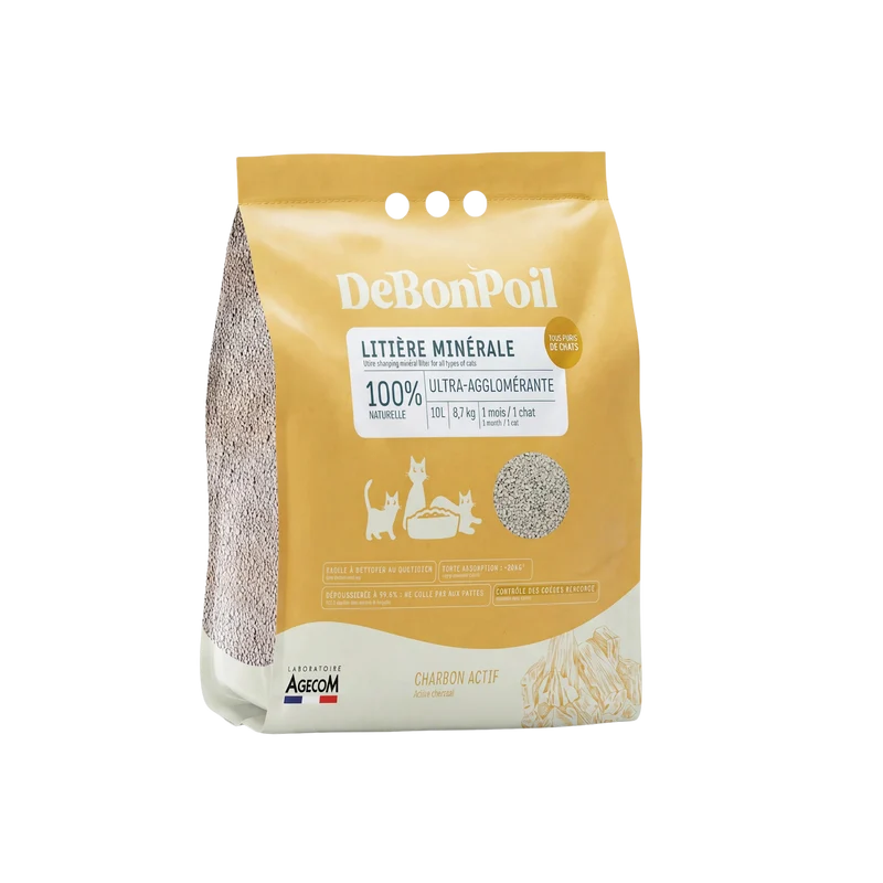 Litière minérale pour tous les chats