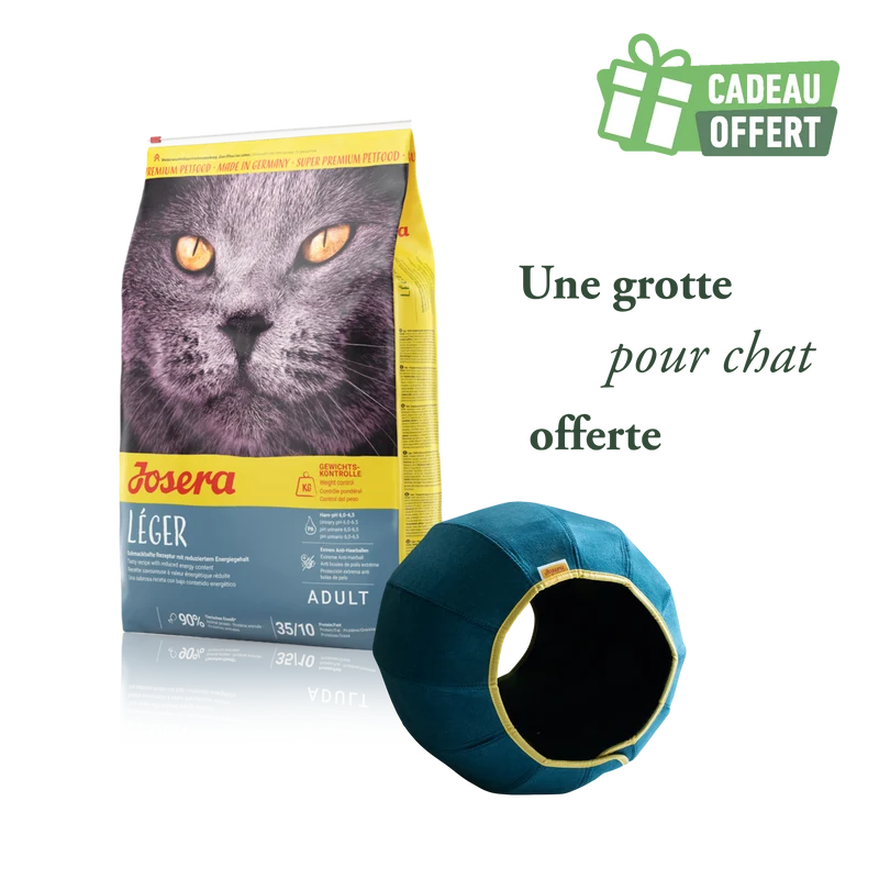 Léger 10 kg + 1 grotte offerte