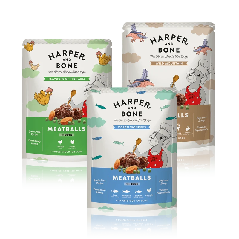 Lot MEATBALLS 3 Saveurs (Chien)