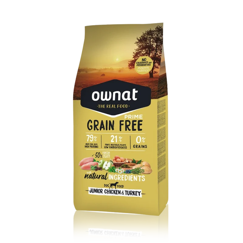 PRIME GRAIN FREE JUNIOR CHICKEN TURKEY