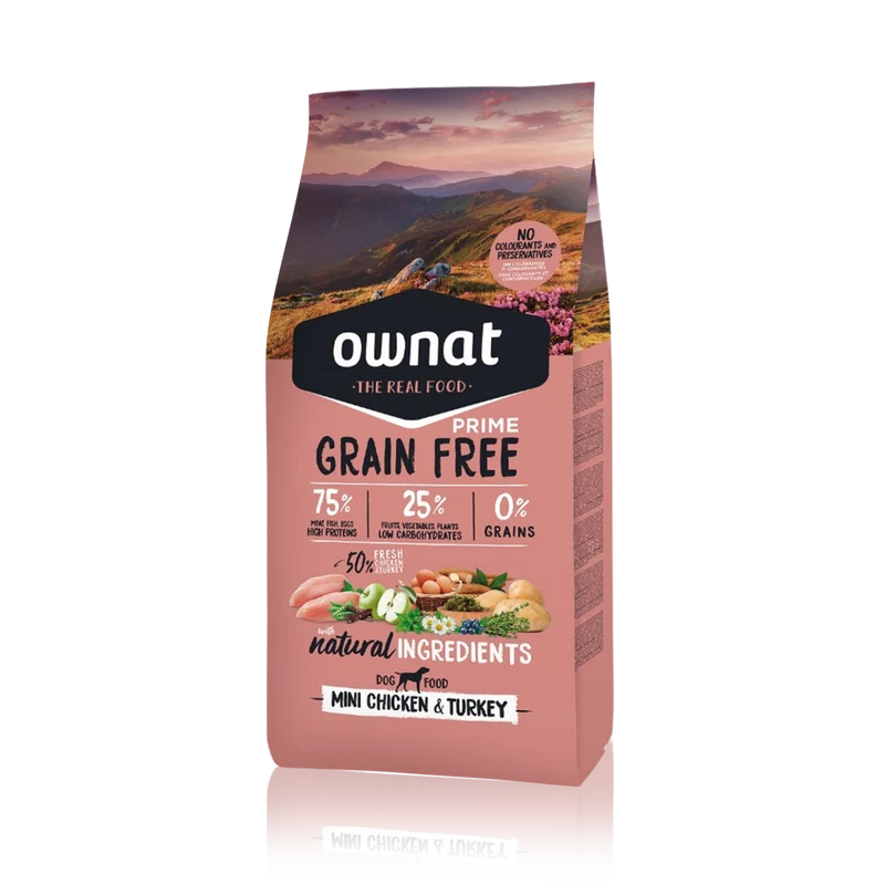PRIME GRAIN FREE MINI CHICKEN & TURKEY
