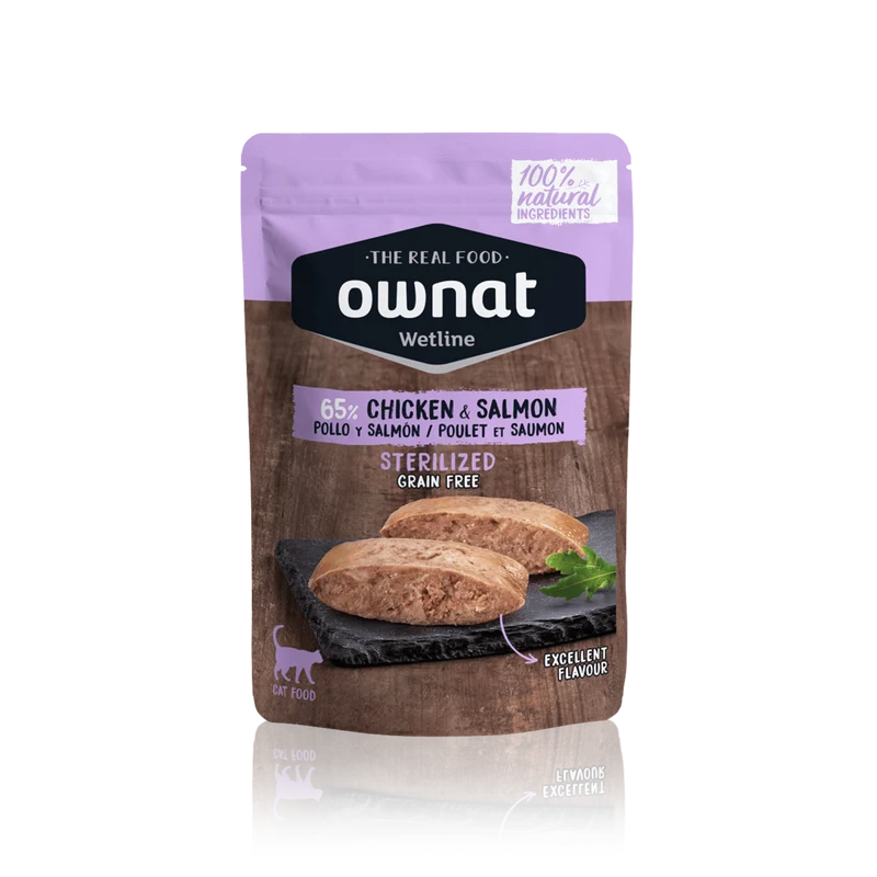 Sachet fraîcheur Sterilized Chicken & Salmon