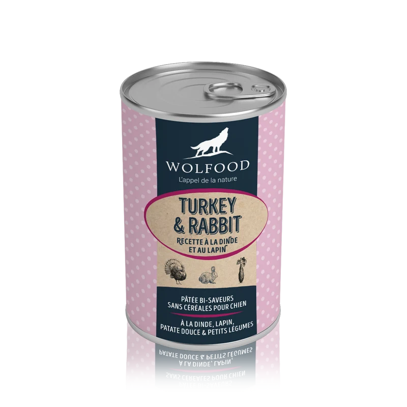 PÂTÉE TURKEY & RABBIT
