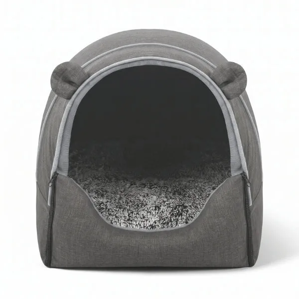 Maison pour chat interieur - Pliable avec coussin chaud - Domia™