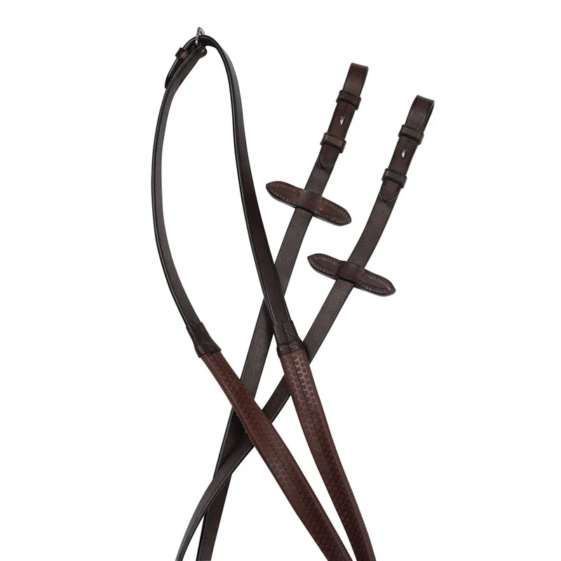 Collegiate Rênes IV Flexi Grip Marron