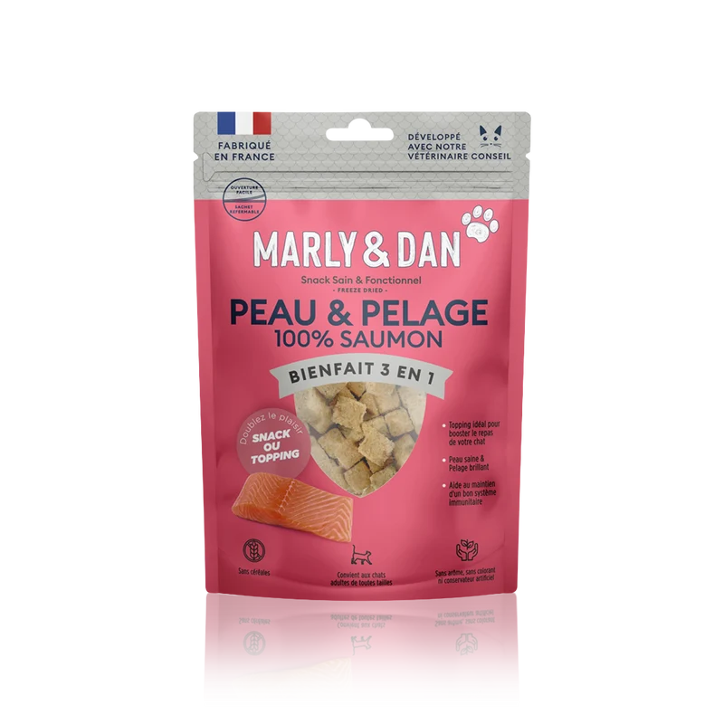 PEAU & PELAGE 100% SAUMON CHAT
