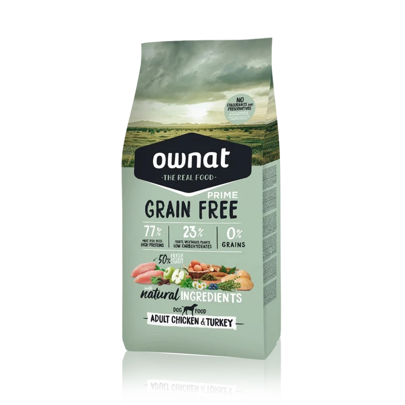 PRIME GRAIN FREE ADULT CHICKEN TURKEY
