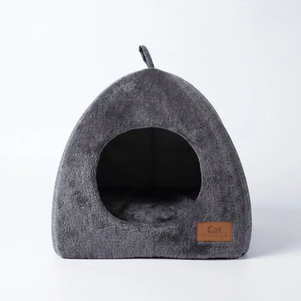 Niche pour chat - Ultra moelleuse à coussin polaire - CozyNest™