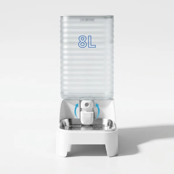 Distributeur eau chat - surélevé grande capacité - HydraTower™