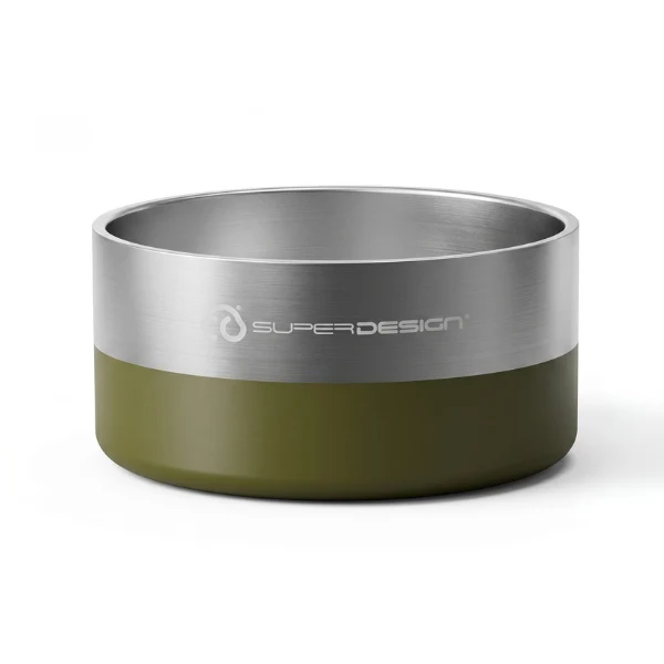 Gamelle inox chat - Double paroi design - NoxBowl™