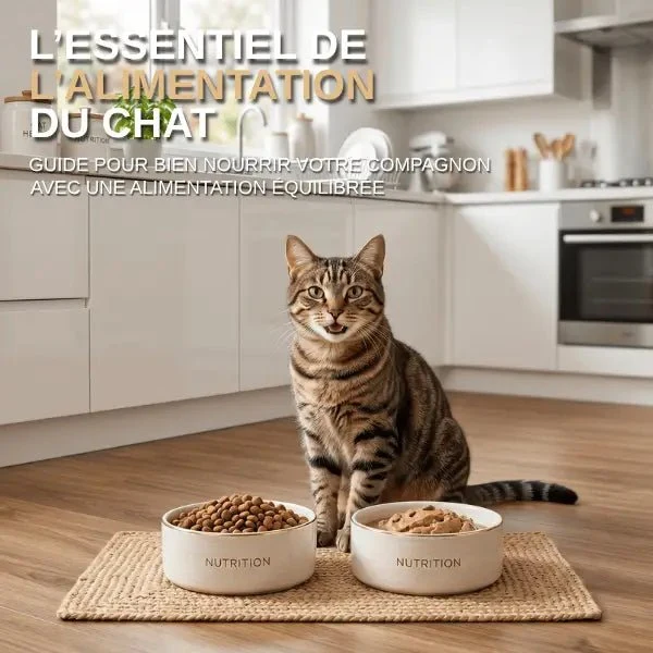 Comment nourrir un chat : alimentation sereine - Ebook 10 pages
