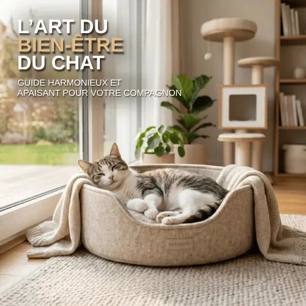 Chat heureux : conseils pratiques pour son bien-être - Ebook 10 pages