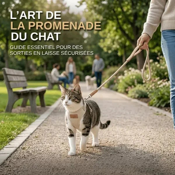Chat en laisse : comment bien préparer sa promenade - Ebook 9 pages