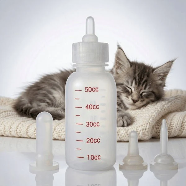 Biberon pour chaton - Gradué à tétines modulables - KittyFlow™