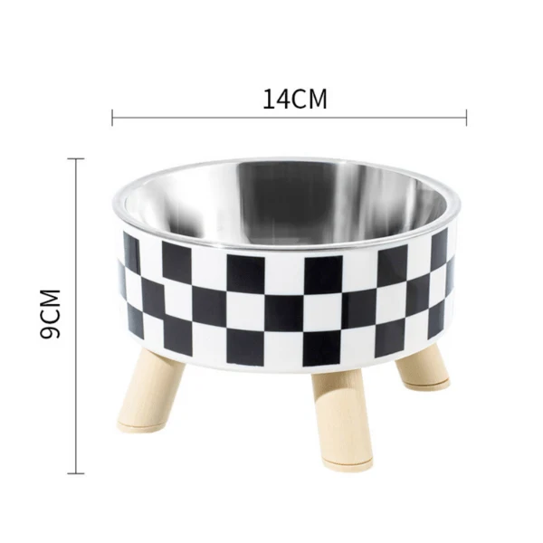 Gamelle chat surélevée - Festin’Félin™ : design et anti-renversement