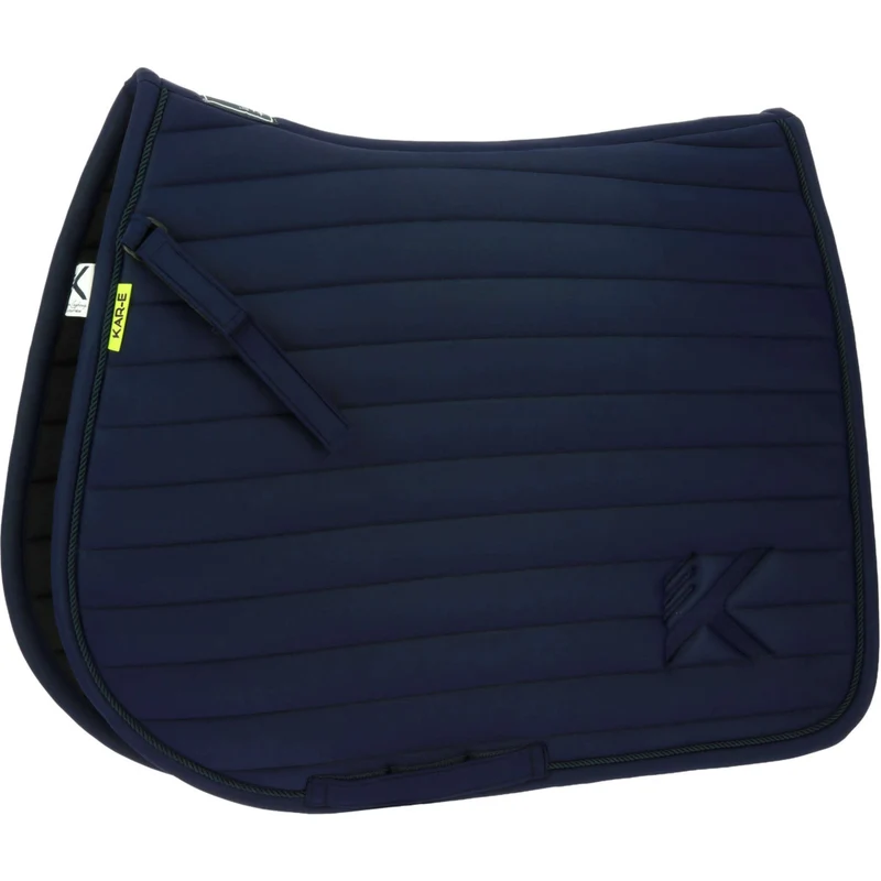 K by EQUITHÈME Tapis de Selle Triton de Saut Marine