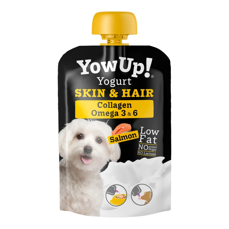 Alimentation humide YowUp Skin and Hair Saumon 3 Unités 3 x 115 g