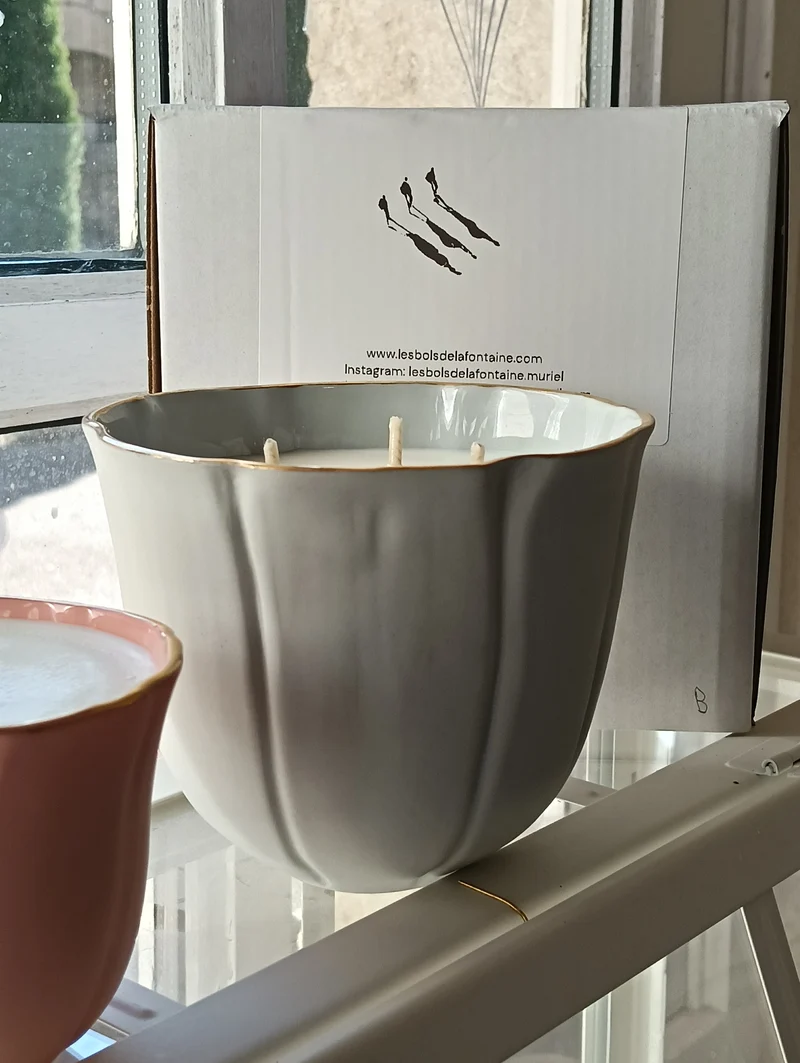 Tasses Bougie parfumée Bois de Oud