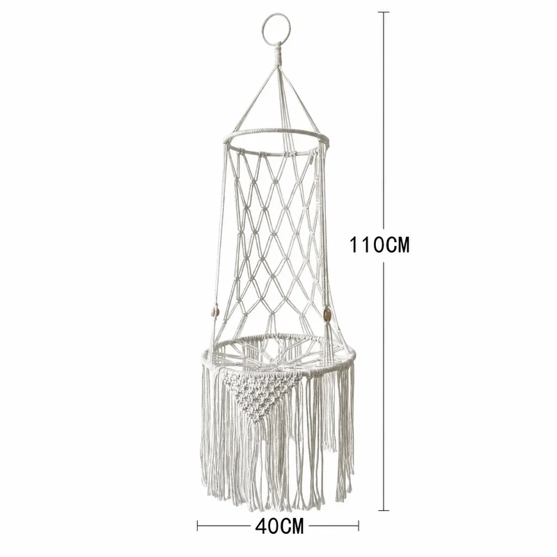 Panier Suspendu Macramé pour Chat