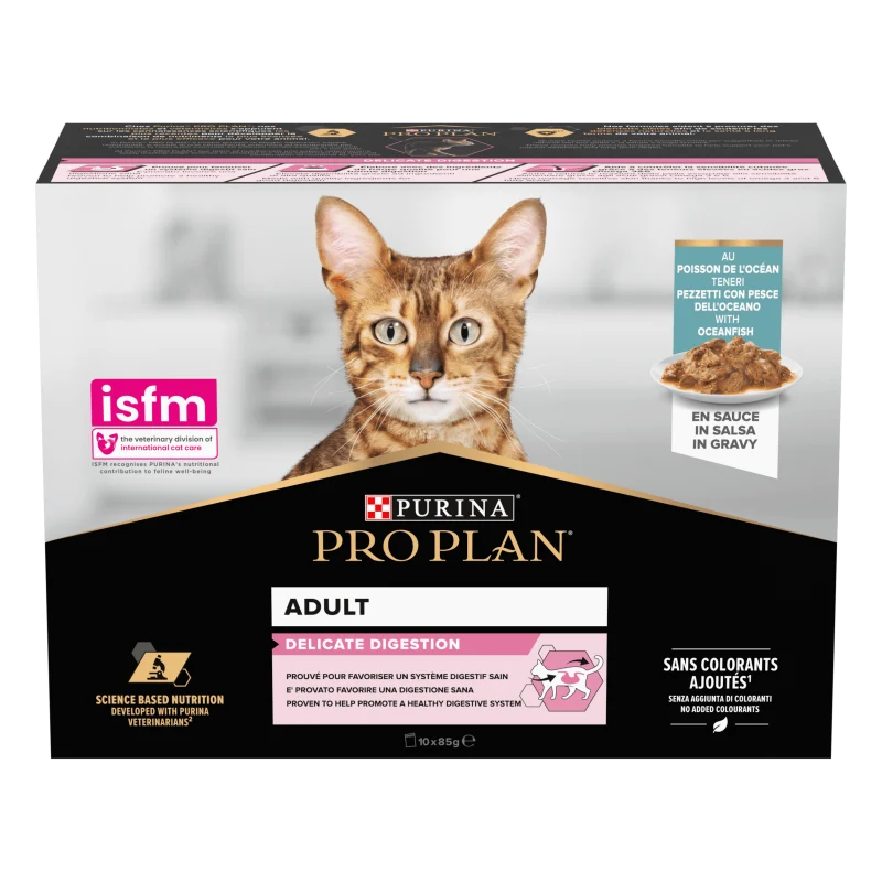 Proplan Delicate Chat Poisson Sauce Sachet repas