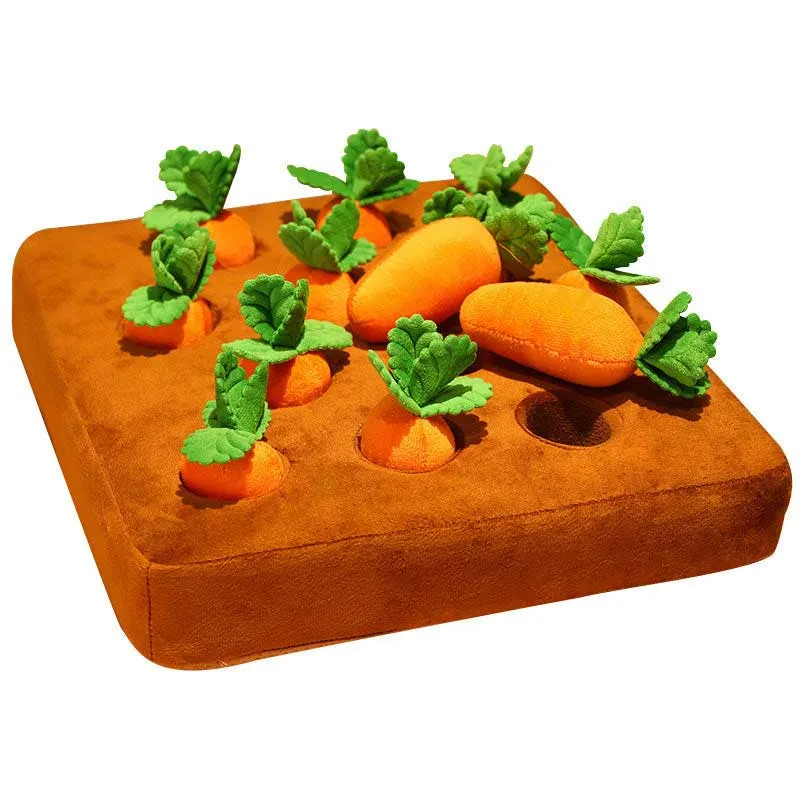 Jeu "Attrap'carottes" pour chien