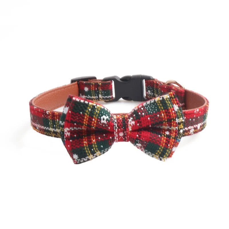 Laisse et collier spécial Noël