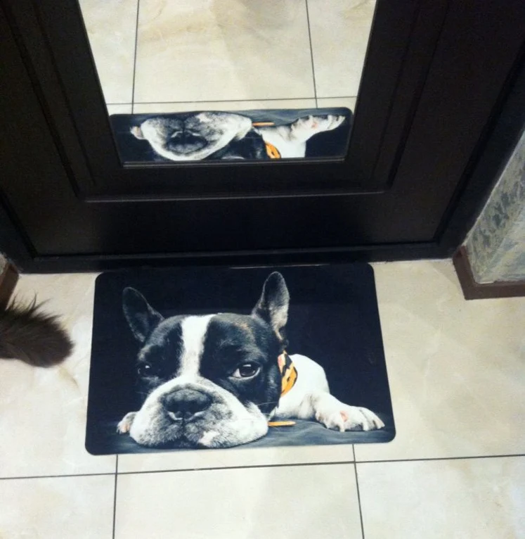 Pattern custom floor mat office living room non-slip door mat foot pad