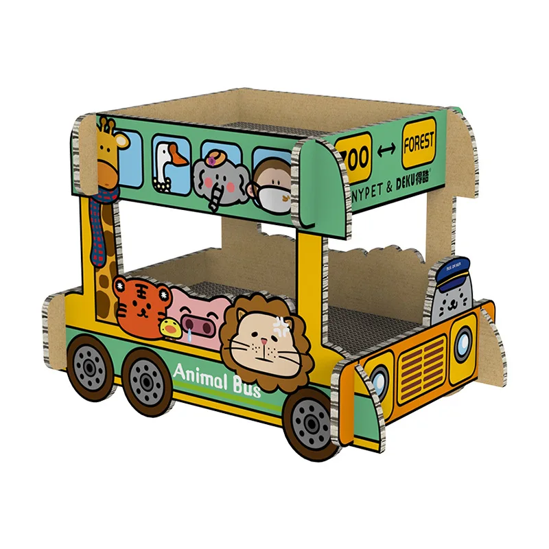 ZOOM - Cabane pour Chat en Autobus