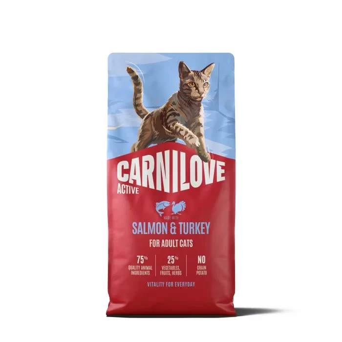 Carnilove Active Saumon et Dinde - Chat