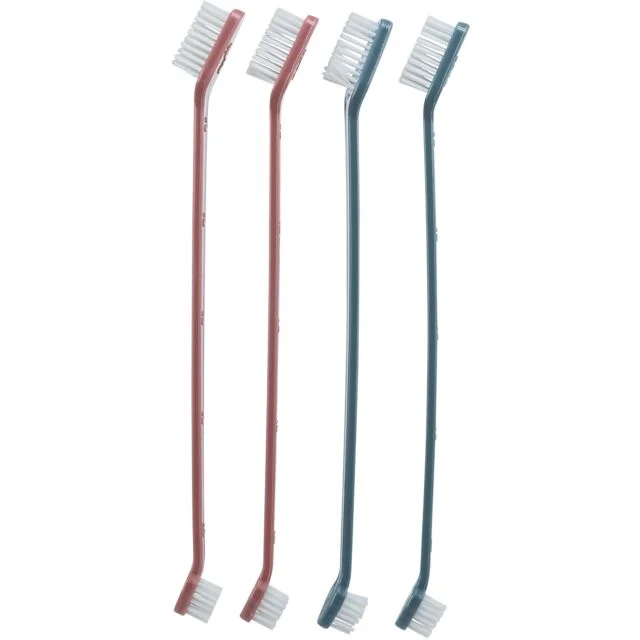 BROSSE A DENTS 2 TETES X4