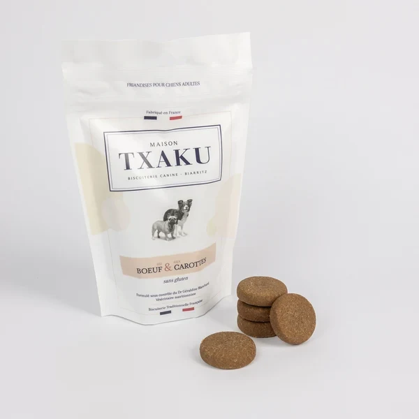 TXAKU Friandises Boeuf Carottes Chien