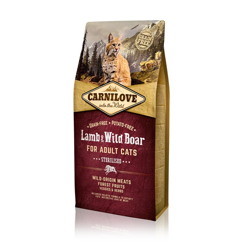LAMB WILD BOAR ADULT STERILIZED CHAT
