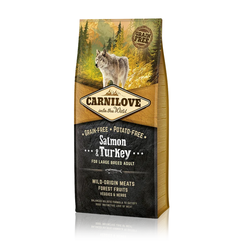 CARNILOVE SALMON & TURKEY LARGE BREED