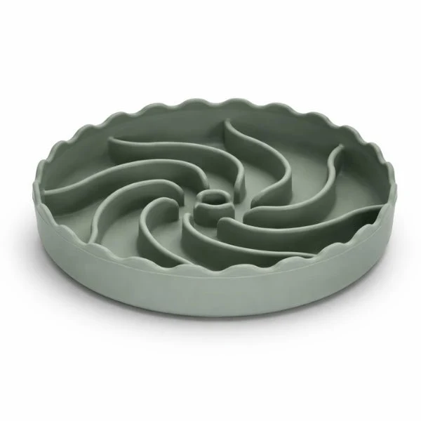 Gamelle pour chat glouton - Anti régurgitation en rosace - SpiraSlow™