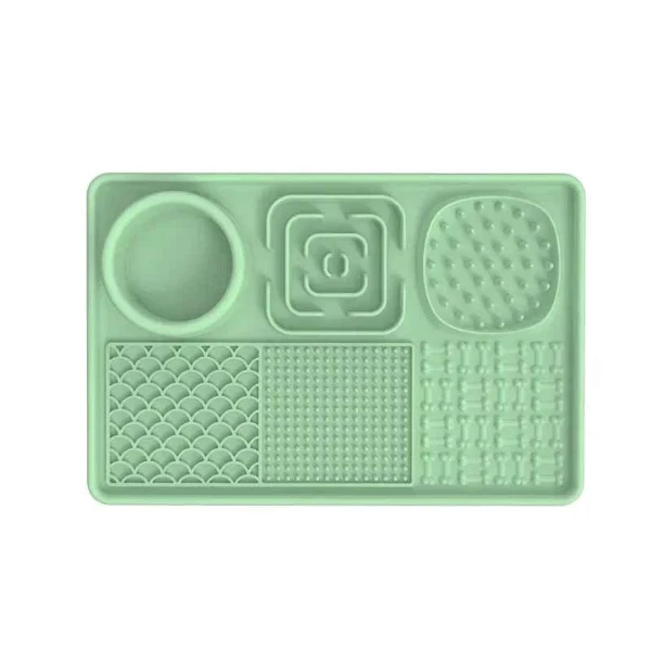 Tapis anti glouton chat - Polyvalent et stimulant - MultiCroc Block™