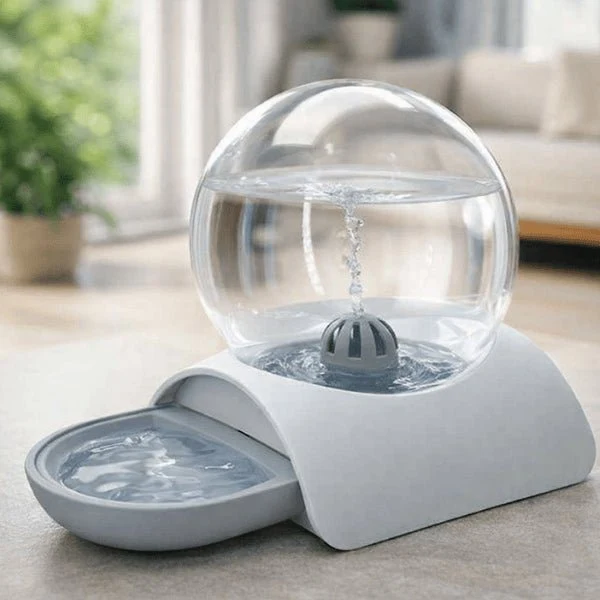 Distributeur d'eau pour chat sans électricité - OFlow™