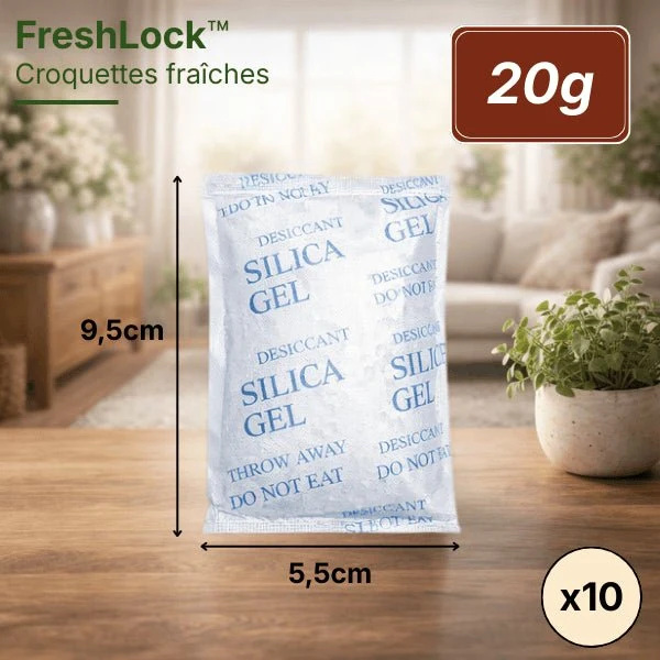 Sachet absorbeur d'humidité pour distributeur - FreshLock™