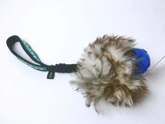 Jouets Flexipets fourrure et balle crackle