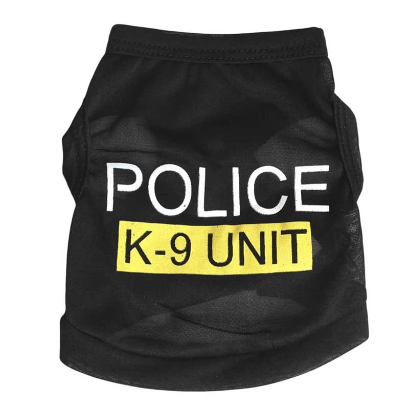 Costume de Police pour Chien et Chat