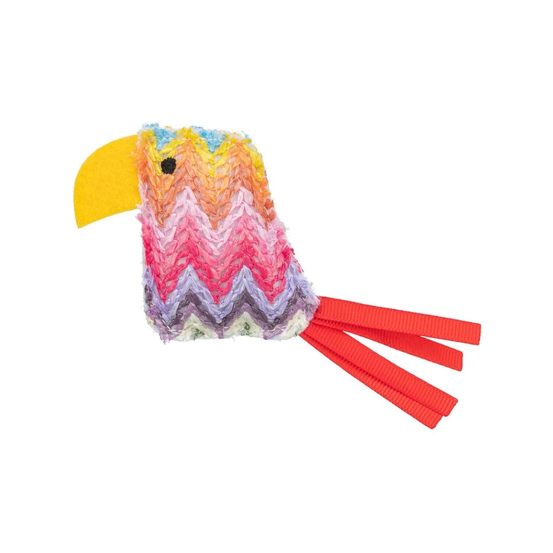Jouet pour chats Trixie Perroquet Multicouleur