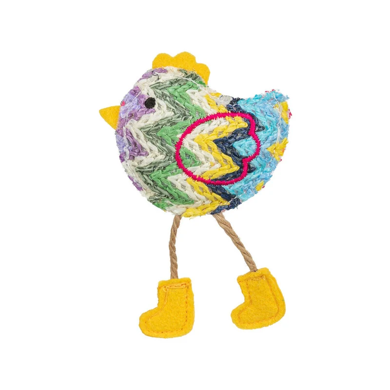 Jouet pour chats Trixie Poulet Multicouleur