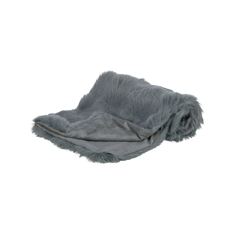 Couverture pour animaux de compagnie Trixie Elli Gris foncé Polyester 150 x 100 cm