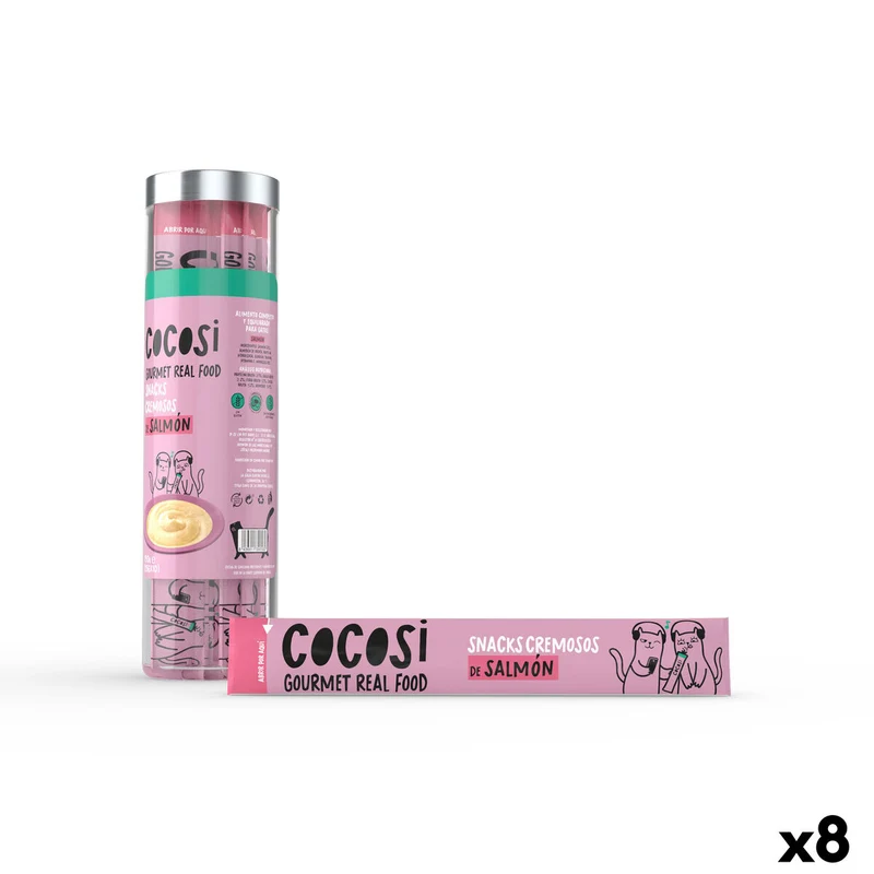 Snacks Cocosi Gourmet Real Food Saumon 10 Pièces (8 Unités)