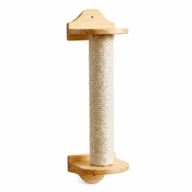 Arbre à gratter mural en sisal pour chats