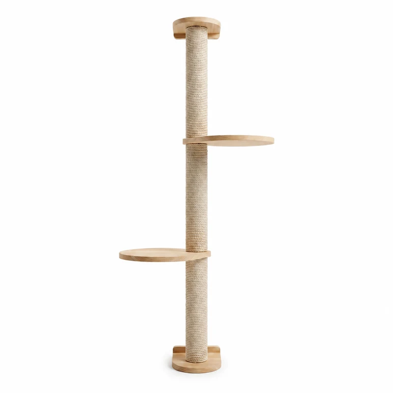 Arbre à gratter en sisal naturel pour chat