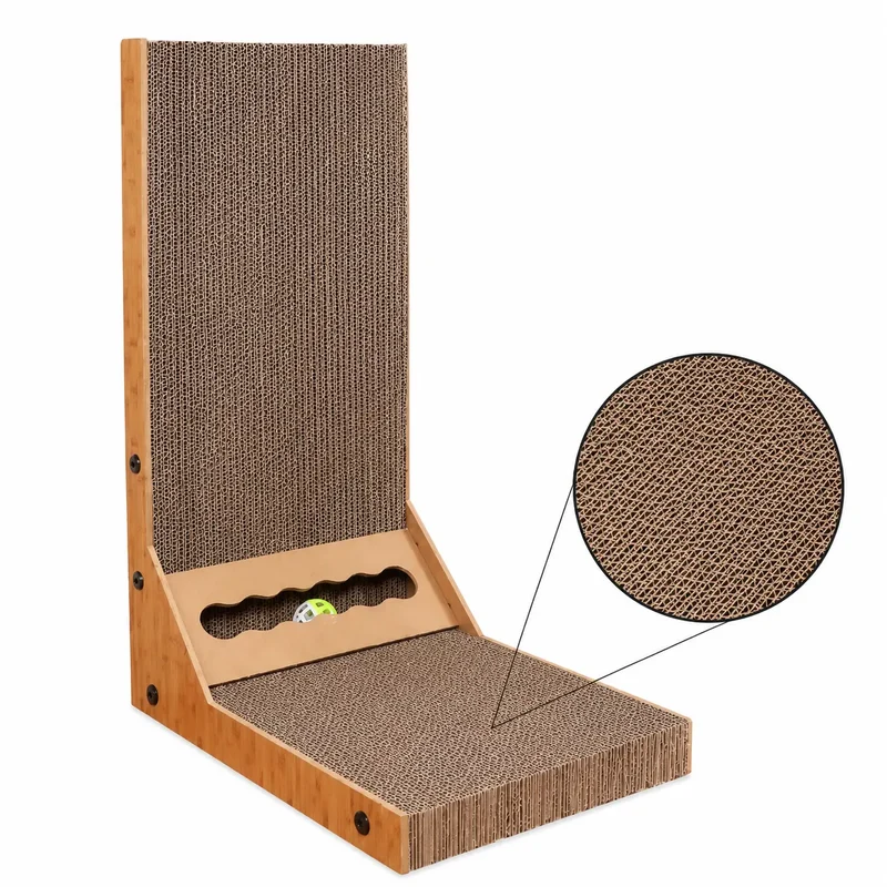 Planche à gratter détachable pour chat