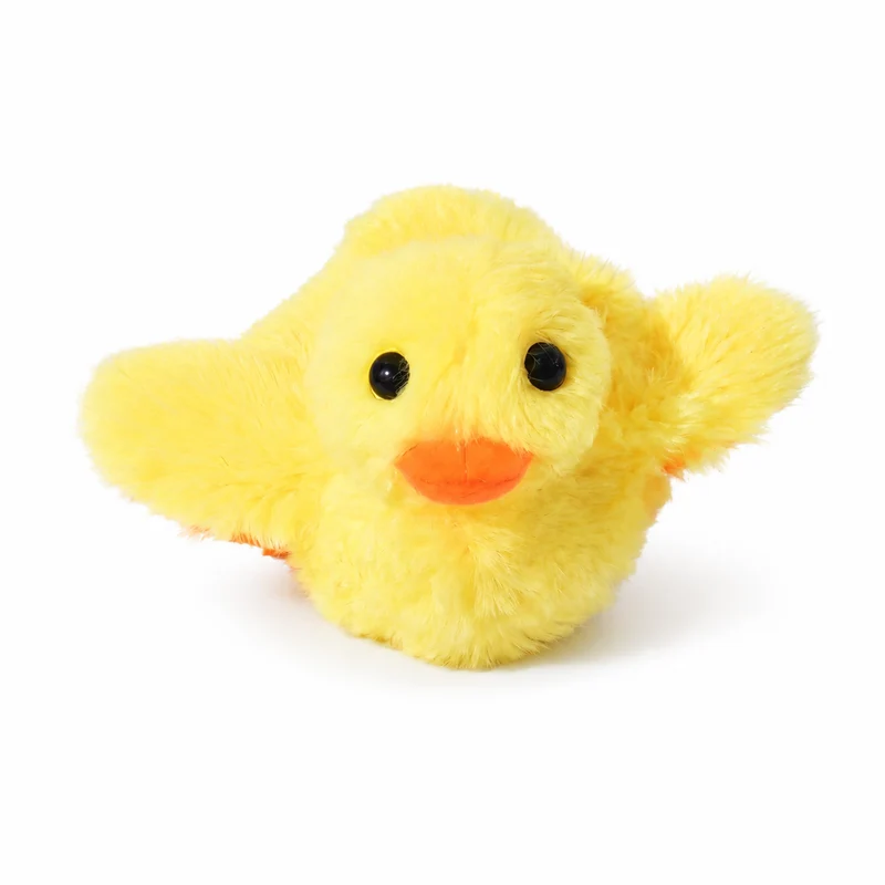 Jouet canard en peluche électrique pour chats